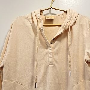 Ladies pullover hoodie sweater